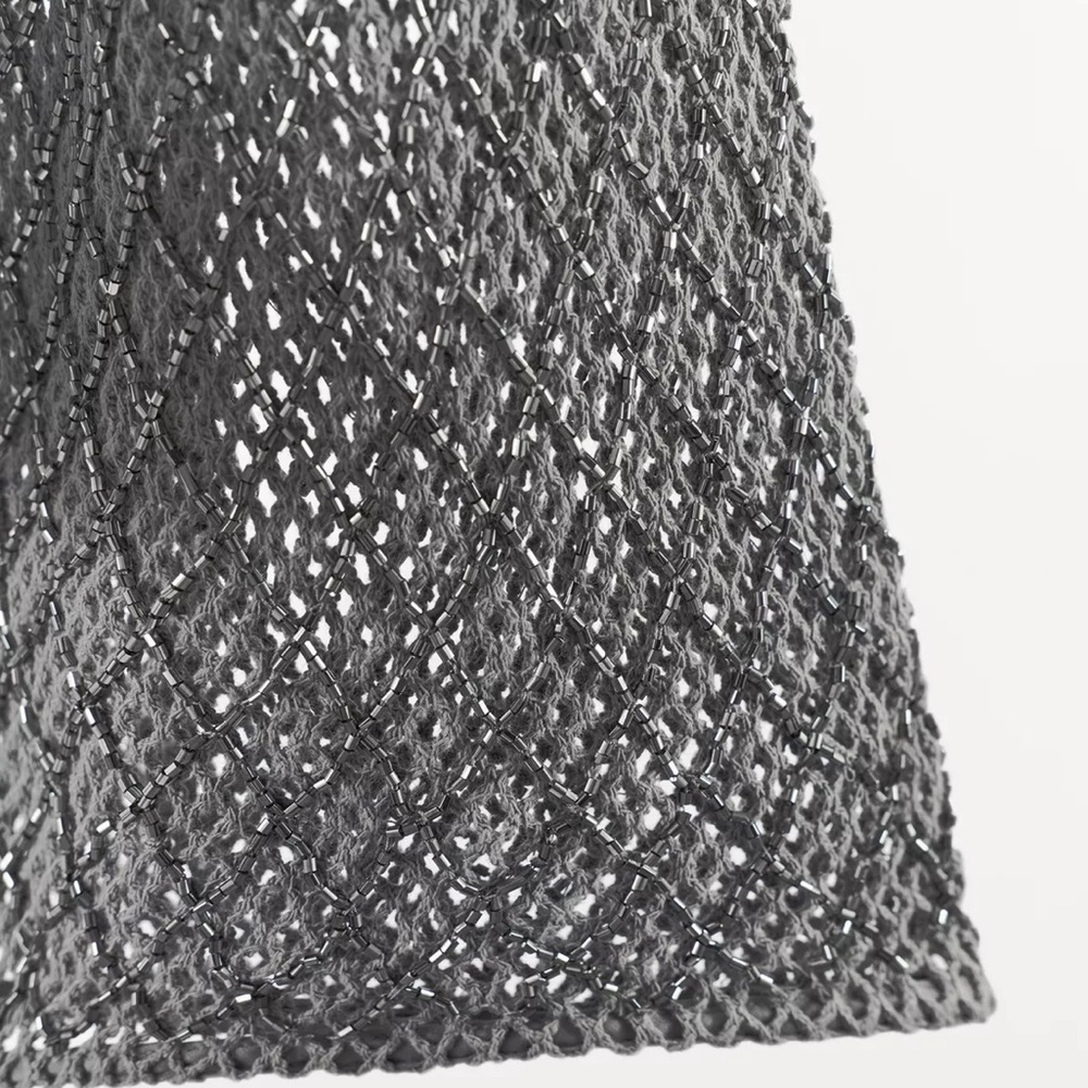 Zara limited edition beaded crochet top - Picture 9 of 16